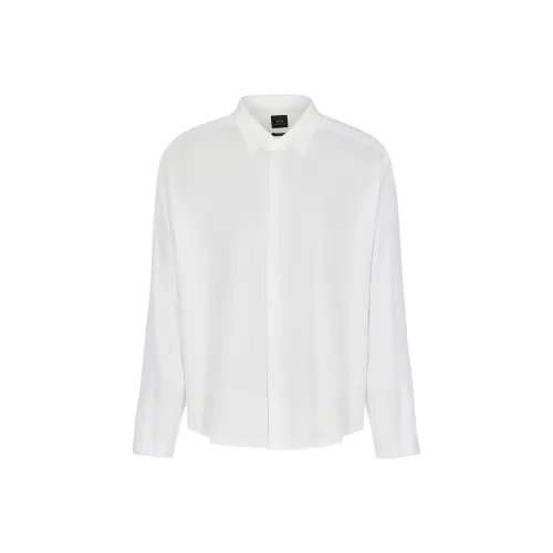 ARMANI EXCHANGEAE SS24 Рубашка Мужская Белая
