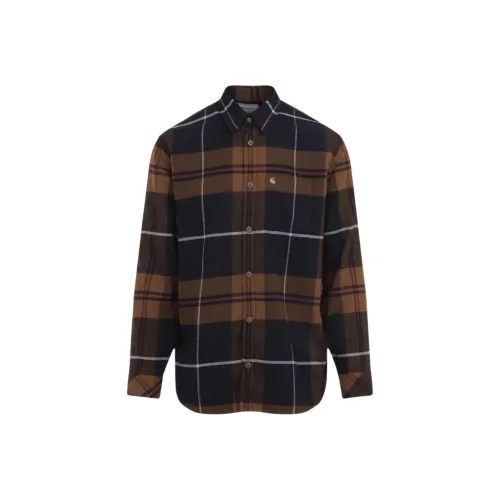 Carhartt WIP Коричневые Мужские Рубашки
