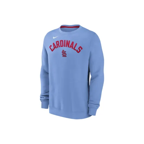 Nike St. Louis Cardinals Классический Свитшот Мужской Светло-Синий