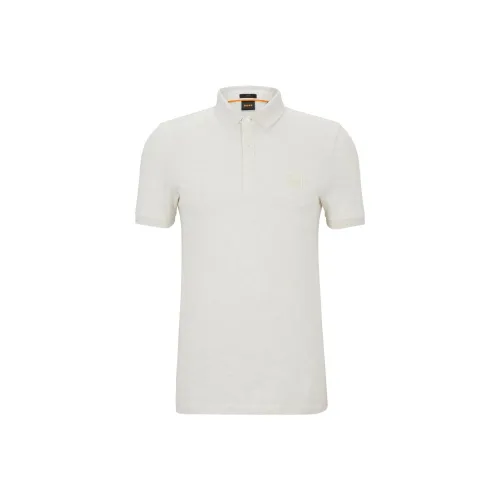 Hugo Boss Белая Мужская Поло