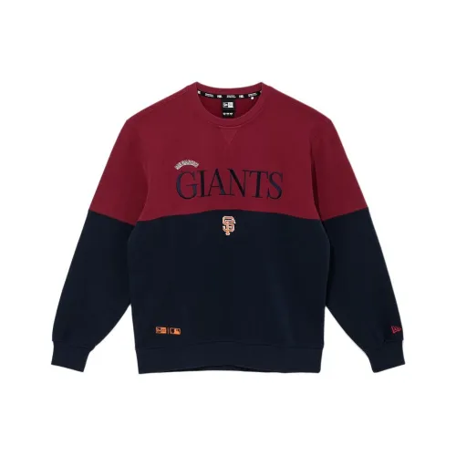 New Era Red Men's Sweatshirts New Era Красный Мужские Свитшоты