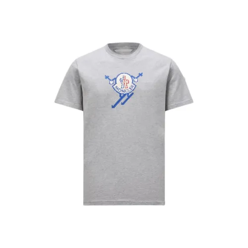 MONCLER Серый Мужской T-Рубашки