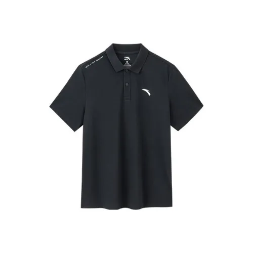 ANTA Polo Мужской Основной Черный