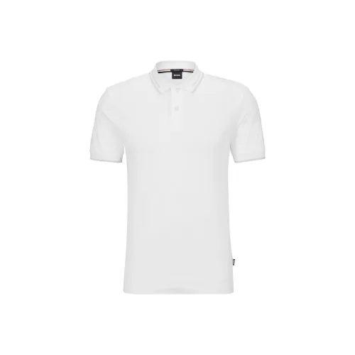 Hugo Boss Белая Мужская Поло