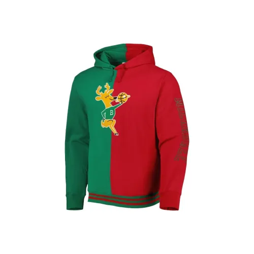 NBA Толстовка Milwaukee Bucks Мужская Красная Зеленая