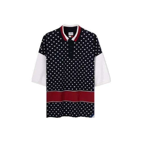 Tommy Hilfiger Tommy Hilfiger x Disney Co Branded SERIES Темно-синий, Красный, Белый DW5 Унисекс Поло