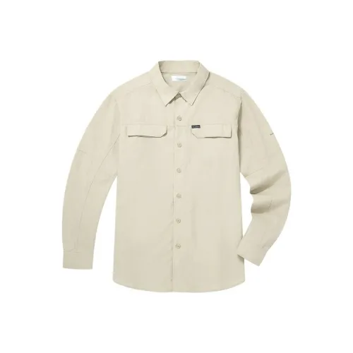 Columbia Khaki Мужские Рубашки