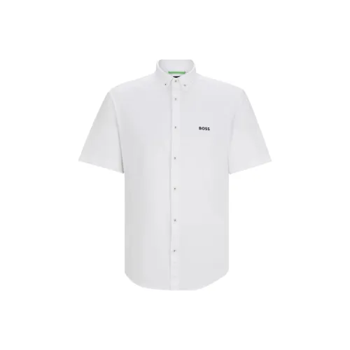 Hugo Boss Белые Мужские Рубашки