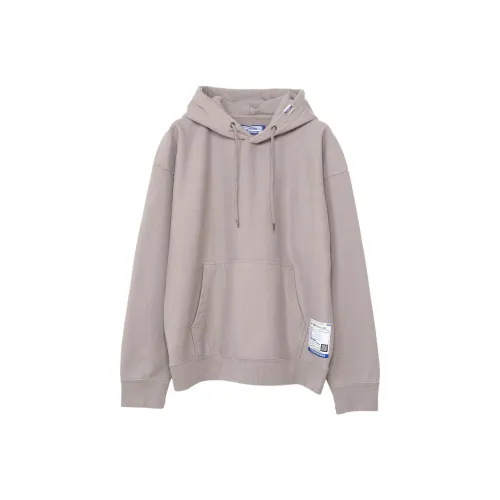 Maison Mihara Yasuhiro Французский Тери Худи Свитшот Мужской Серый