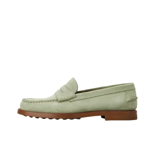 TOD'S Женские повседневные туфли Зеленый Женские