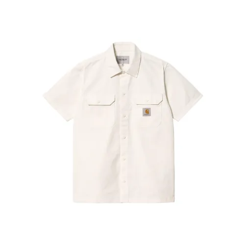 Carhartt WIP Collaboration Экрю Унисекс Рубашки