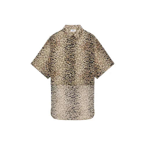 CELINE Коричневые Мужские Рубашки