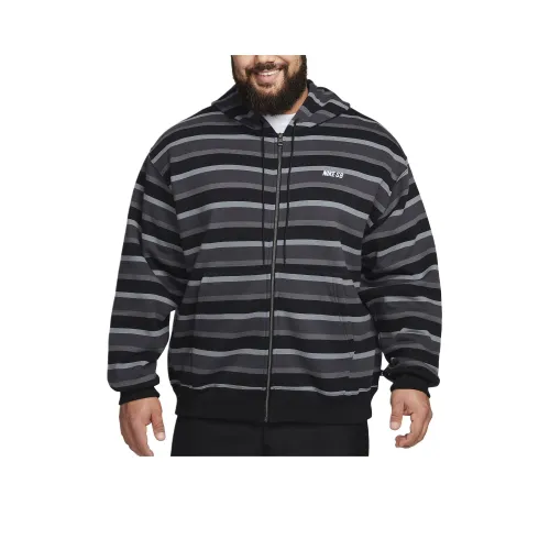 Nike SB Толстовка Унисекс Холодный Серый Антрацитовый Белый