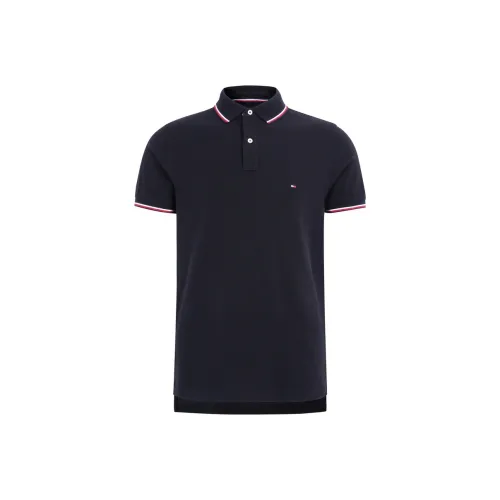 Tommy Hilfiger Темно-синий Синий DW5 Мужская Поло