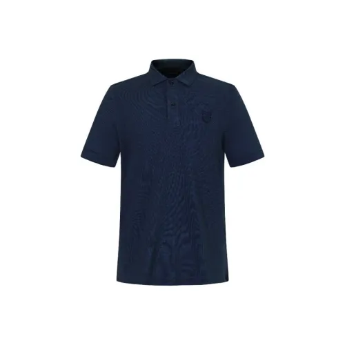 Corneliani Поло Мужское Темно-Синий