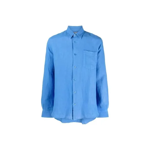 VILEBREQUIN Blue Мужские Рубашки