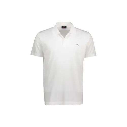 Paul & Shark Белая Мужская Поло