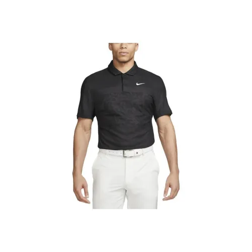 Nike Мужское Поло Черное