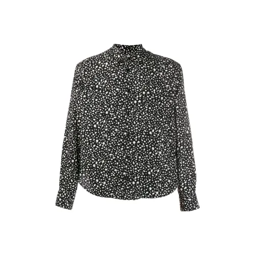 SAINT LAURENT SS22 Рубашка Мужская Черная