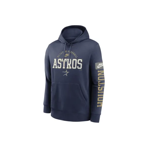 nike Houston Astros Cooperstown Splitter Клуб Толстовка Мужская Морской синий