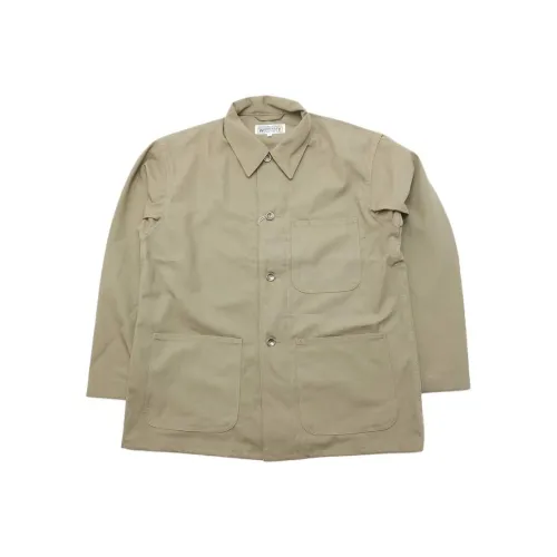 Engineered Garments Collaboration Хаки Мужские Рубашки