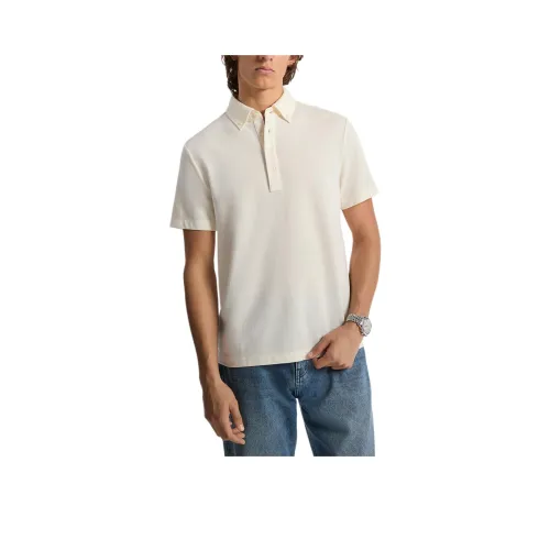 MICHAEL KORS Экрю Мужская Поло