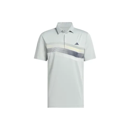 Adidas Поло Мужское Miracle Silver