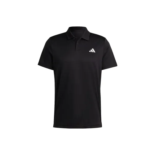 Adidas Мужское Поло Черное