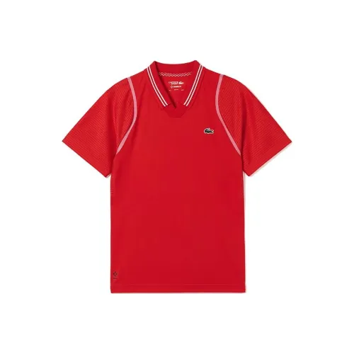 LACOSTE Collaboration Мужская Поло Красная