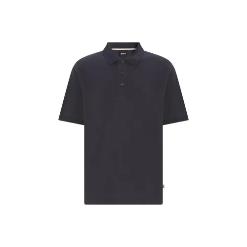 Hugo Boss SS23 Polo Мужское Темно-синий