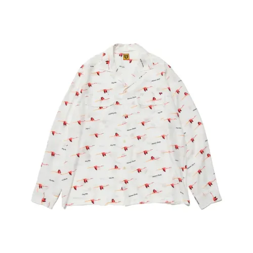 HUMAN MADE SS23 Flamingo Series Унисекс Рубашки