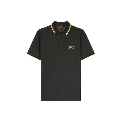 Hugo Boss Мужская черная поло