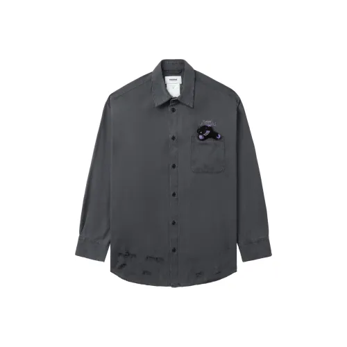 Doublet Черные Мужские Рубашки