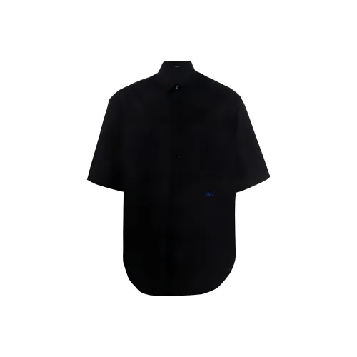 VERSACE Мужские Черные Рубашки