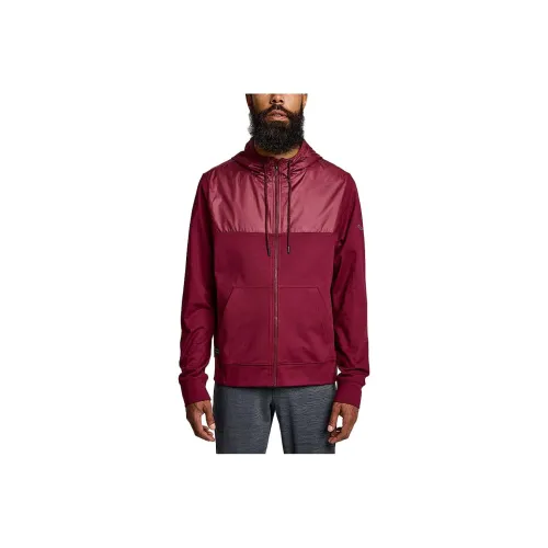 Saucony Red Men's Sweatshirts Сакони Красный Мужские Толстовки