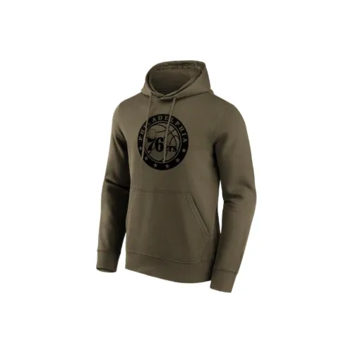 NBA Philadelphia 76ers Fanatics Толстовка Мужская Коричневая Зеленая
