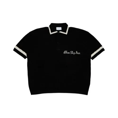 Blue Sky Inn Поло Мужское Черное