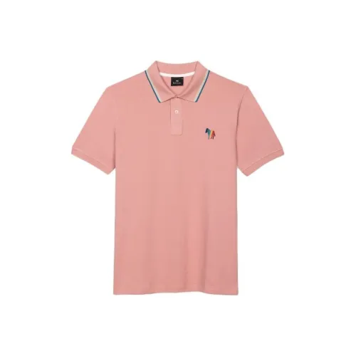 Paul Smith Paul Smith Zebra Logo Series Розовое Мужское Поло
