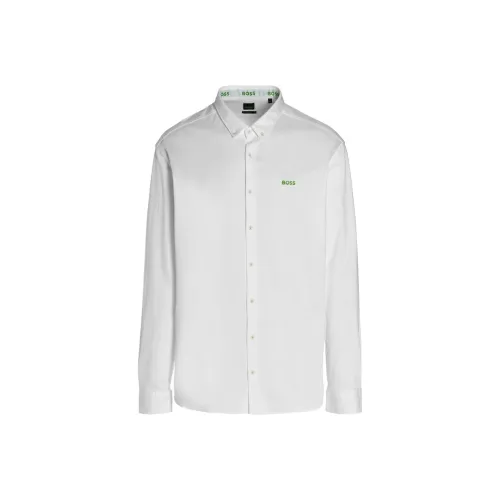 Hugo Boss Белые Мужские Рубашки