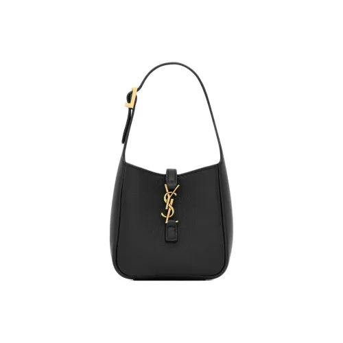 SAINT LAURENT LE5A7 Корова Кожа Сумка через плечо Женская Черная