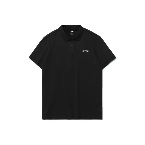LINING Черная мужская поло