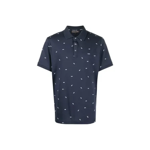 MICHAEL KORS Blue Men's Polo
