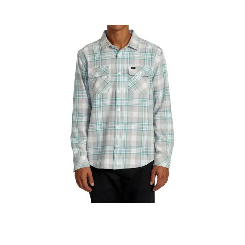 RVCA FW24 Рубашка Мужская Серебряный Смерть