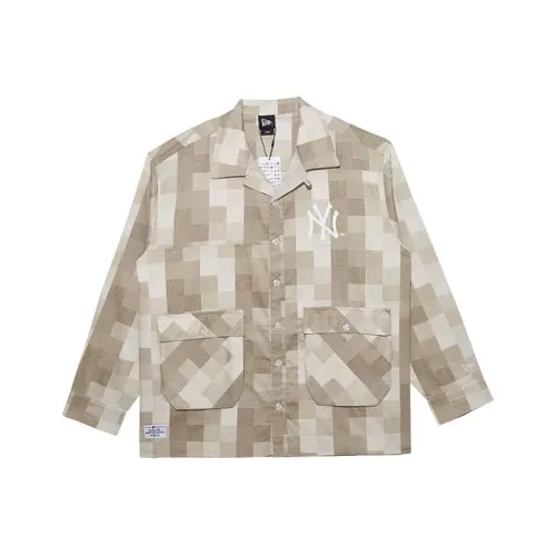 New Era Коричневый Унисекс Рубашки