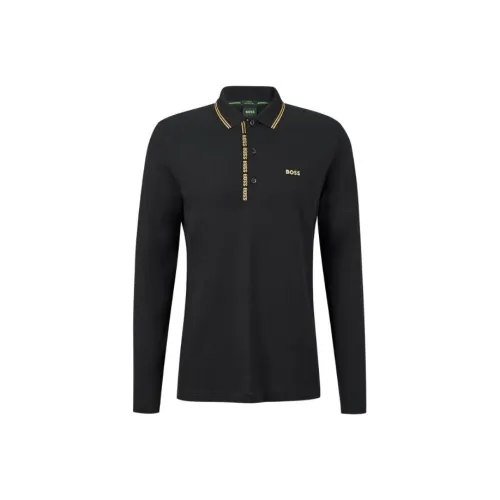 Hugo Boss Мужская черная поло