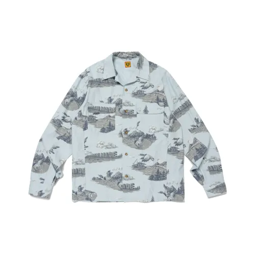 HUMAN MADE FW24 Осенне-Зимняя Коллекция Унисекс Рубашки