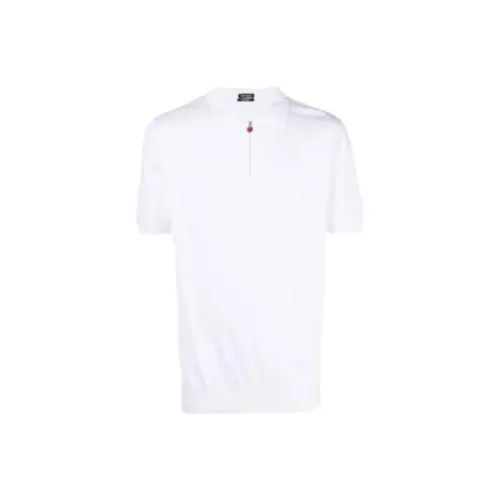 KITON Белая Мужская Поло