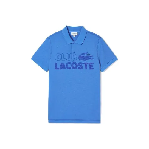 LACOSTE Collaboration Мужская Поло Синие