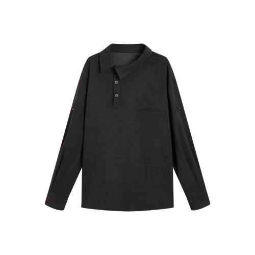 SAME FLOW Рубашка Унисекс Черный Серый