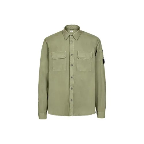 C.P.Company Bronze Green Мужские Рубашки